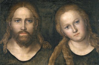 Christ and Mary by Lucas Cranach the Elder